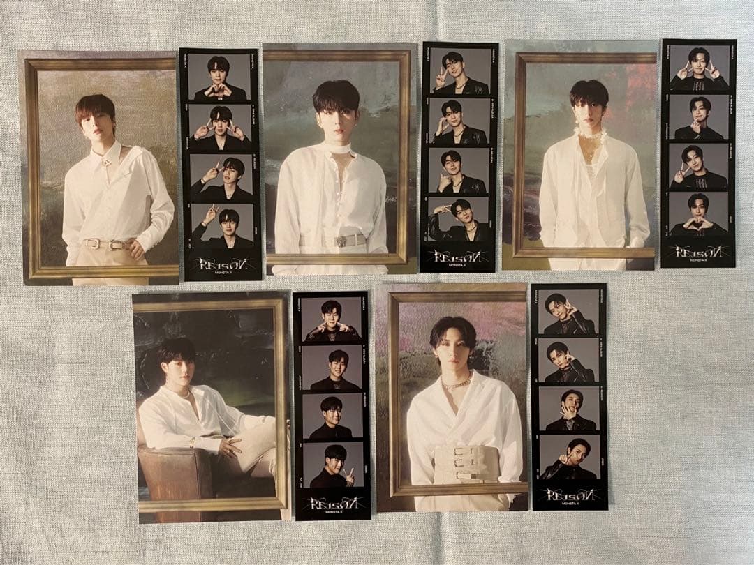 MONSTA X 12th Mini Album Reason キヒョンセット