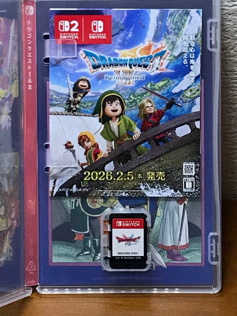 ドラゴンクエスト1&2【スイッチ版/動作品】