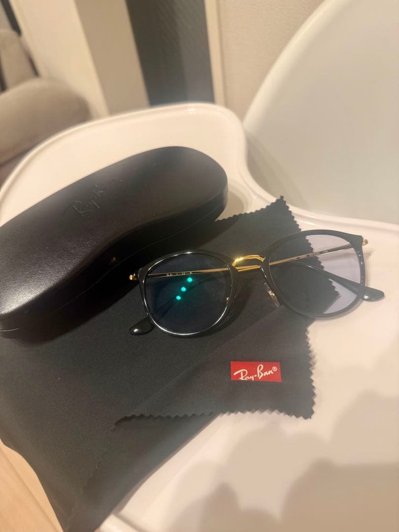 【超美品】*⭐︎ Ray-Ban レイバン ブラック メガネ サングラス ⭐︎*