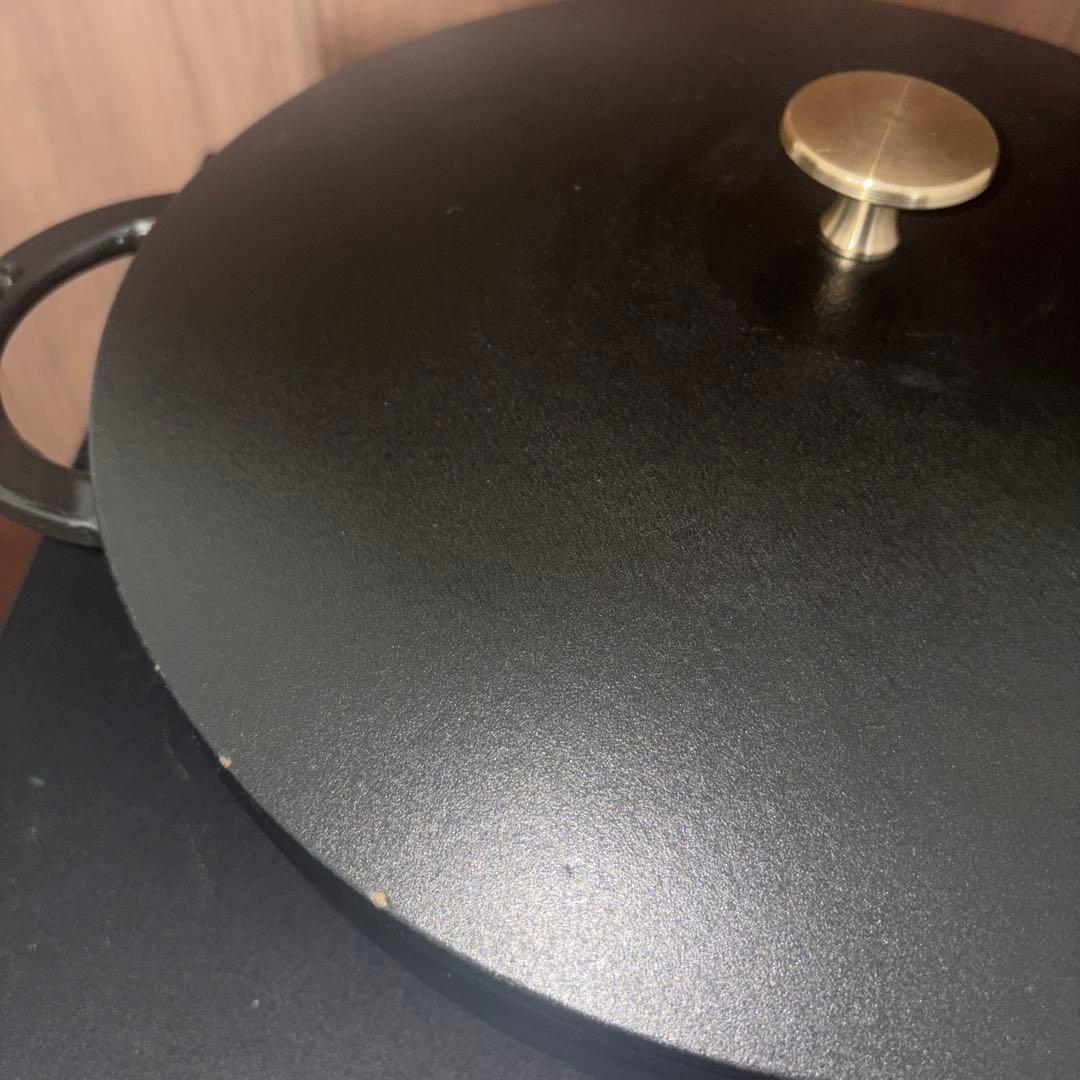 STAUB ストウブ ニダベイユ ソテーパン 28cm ブラック