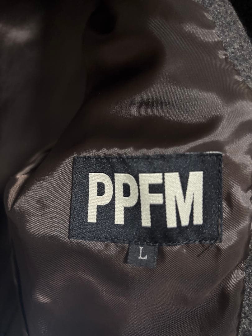 潤*様 PPFM ナポレオンジャケット ダブルジップ グレー
