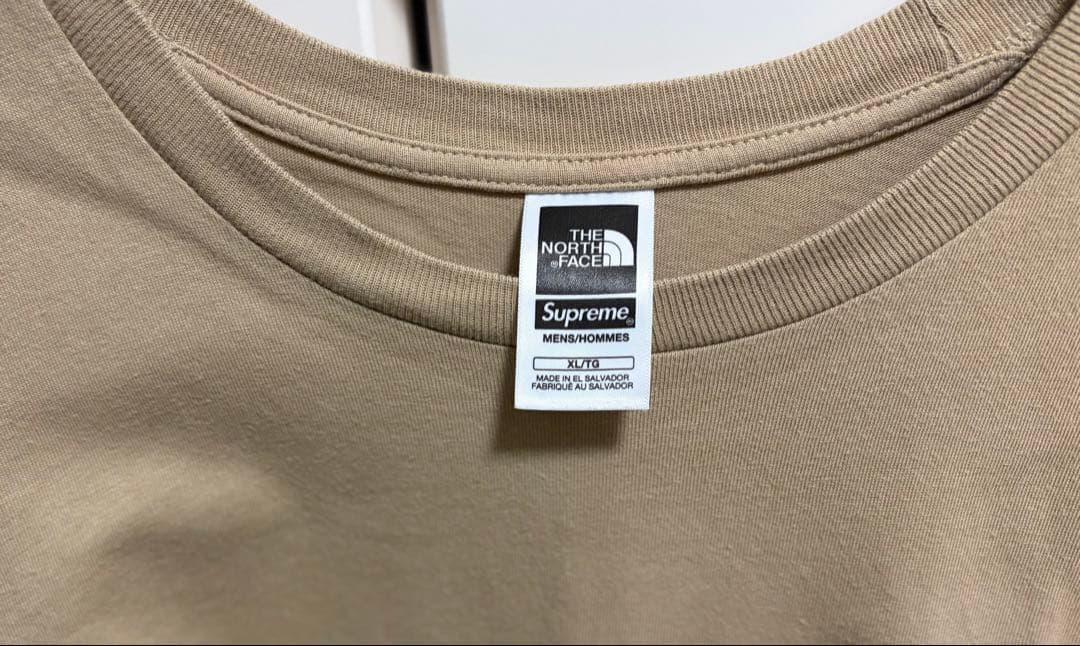 Supreme×THE NORTH FACE Tシャツ XL シュプリーム