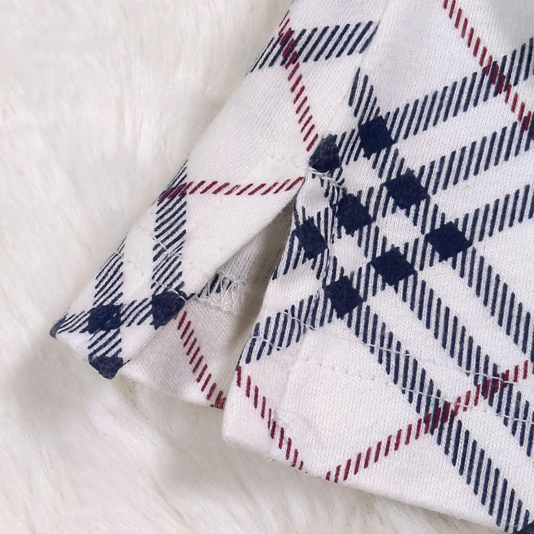 最終★BURBERRY ノバチェック 半袖ポロシャツ ロゴ刺繍 日本製