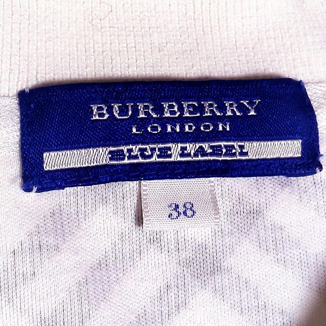 最終★BURBERRY ノバチェック 半袖ポロシャツ ロゴ刺繍 日本製
