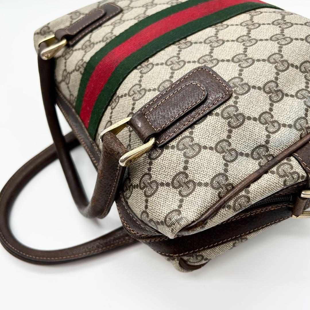 GUCCI シェリーライン 2way GG ショルダー ハンドバッグ PVC