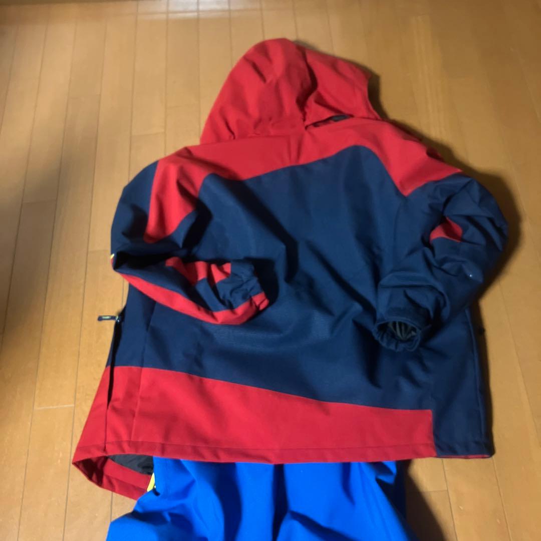Phenix 子ども用スキーウェア 赤青