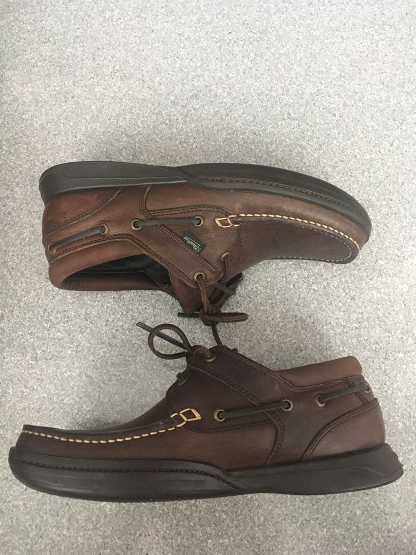 レア 希少 Paraboot パラブーツ モカシン デッキシューズ 古着 革靴