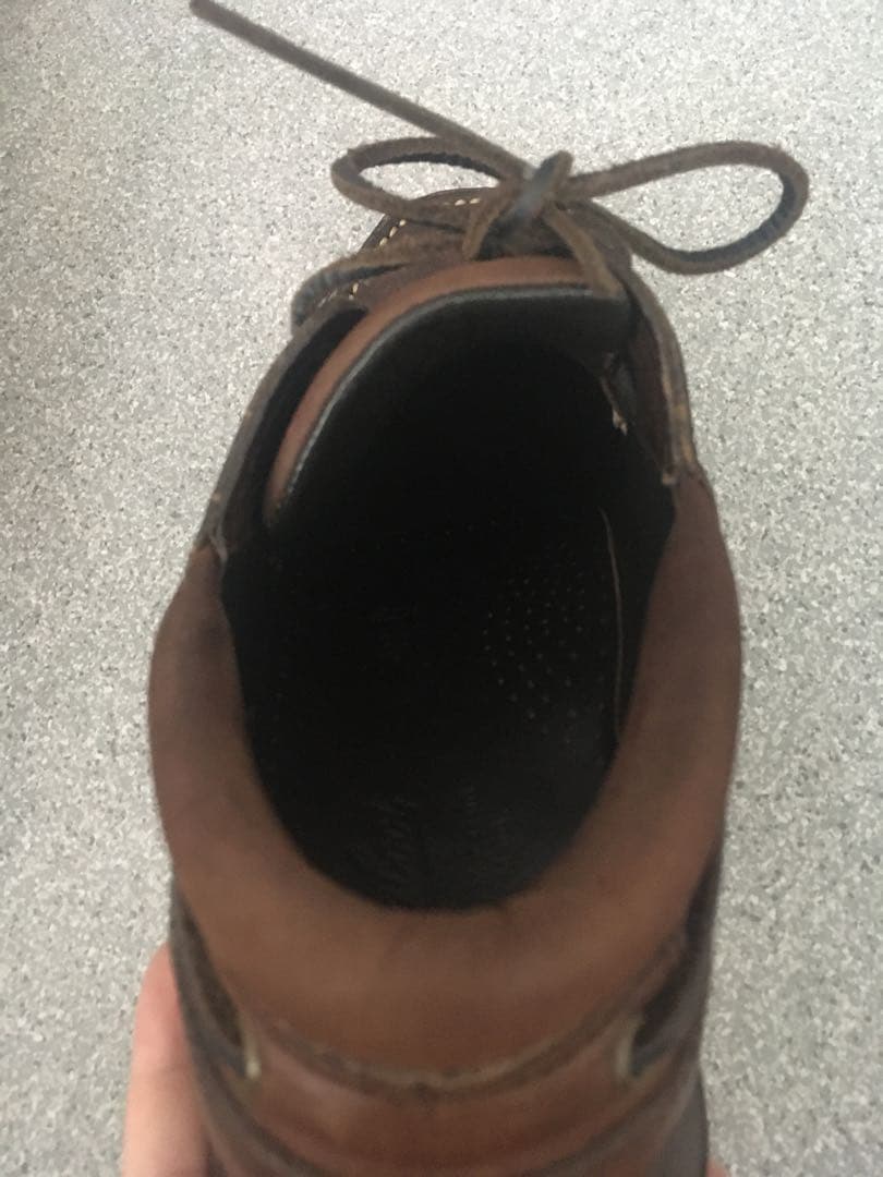 レア 希少 Paraboot パラブーツ モカシン デッキシューズ 古着 革靴