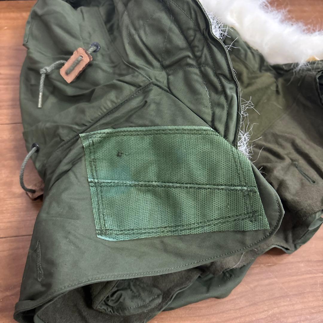 デッドストック　米軍　実物　80s M65 フィッシュテールパーカーフード　②