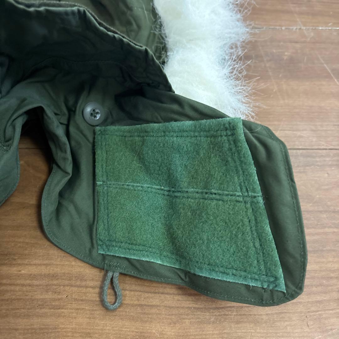 デッドストック　米軍　実物　80s M65 フィッシュテールパーカーフード　②