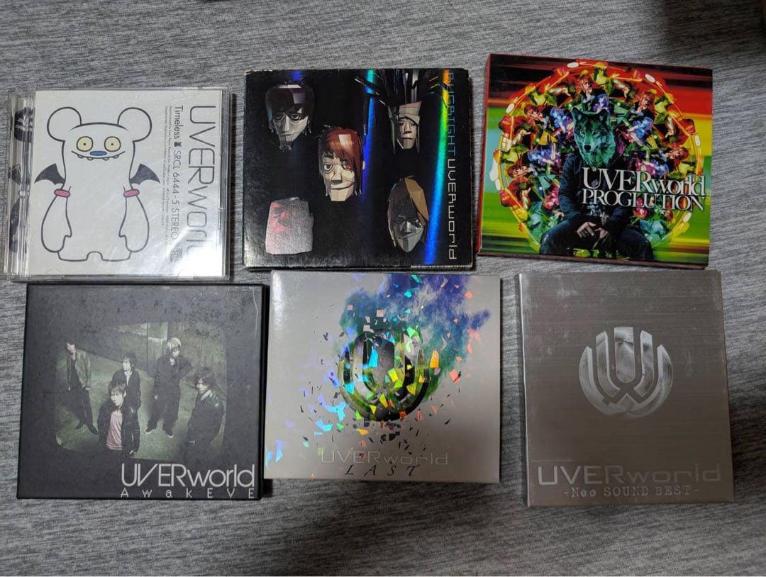 UVERworld CDコレクション