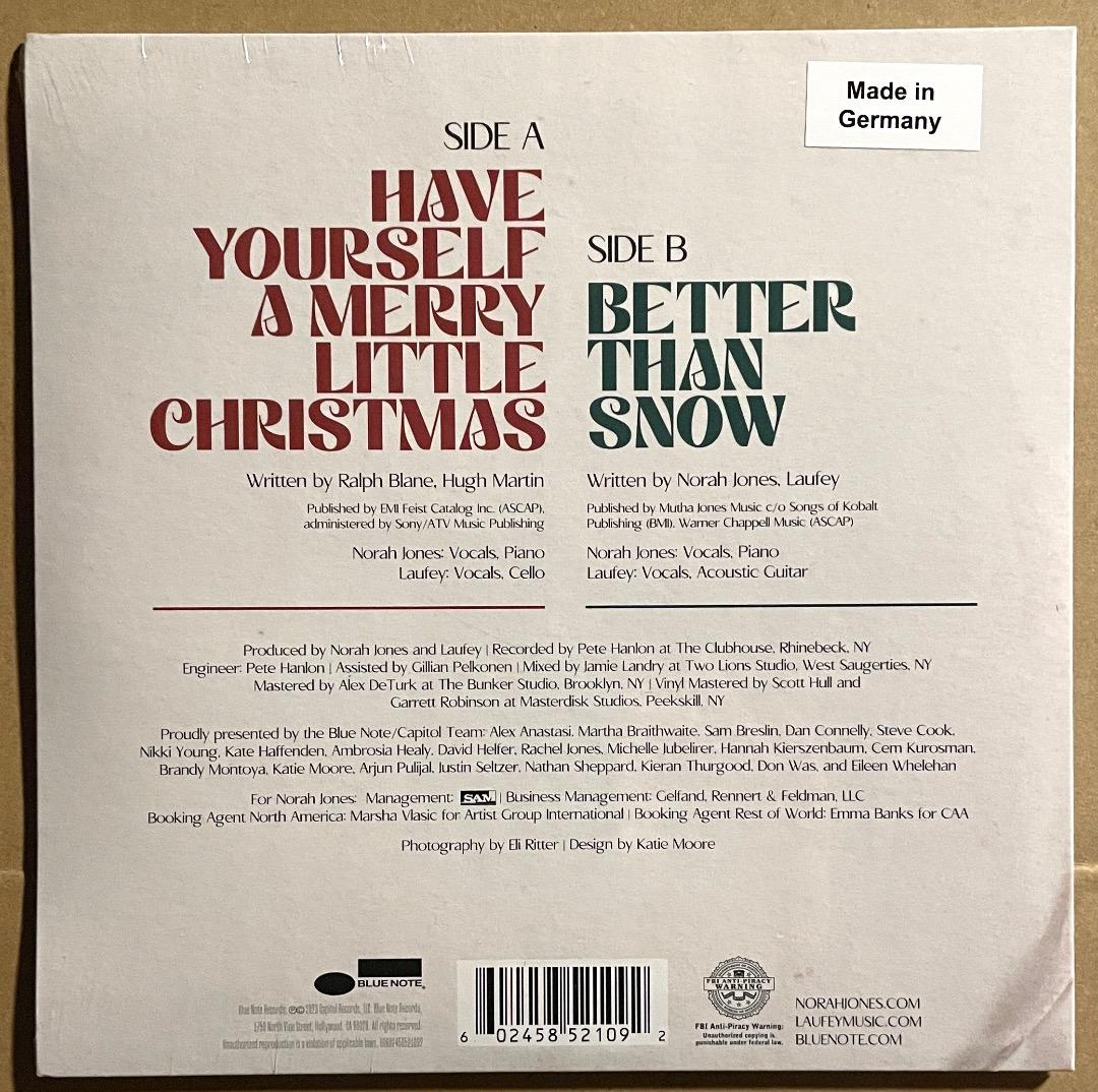 新品 Norah Jones Laufey Christmas With You