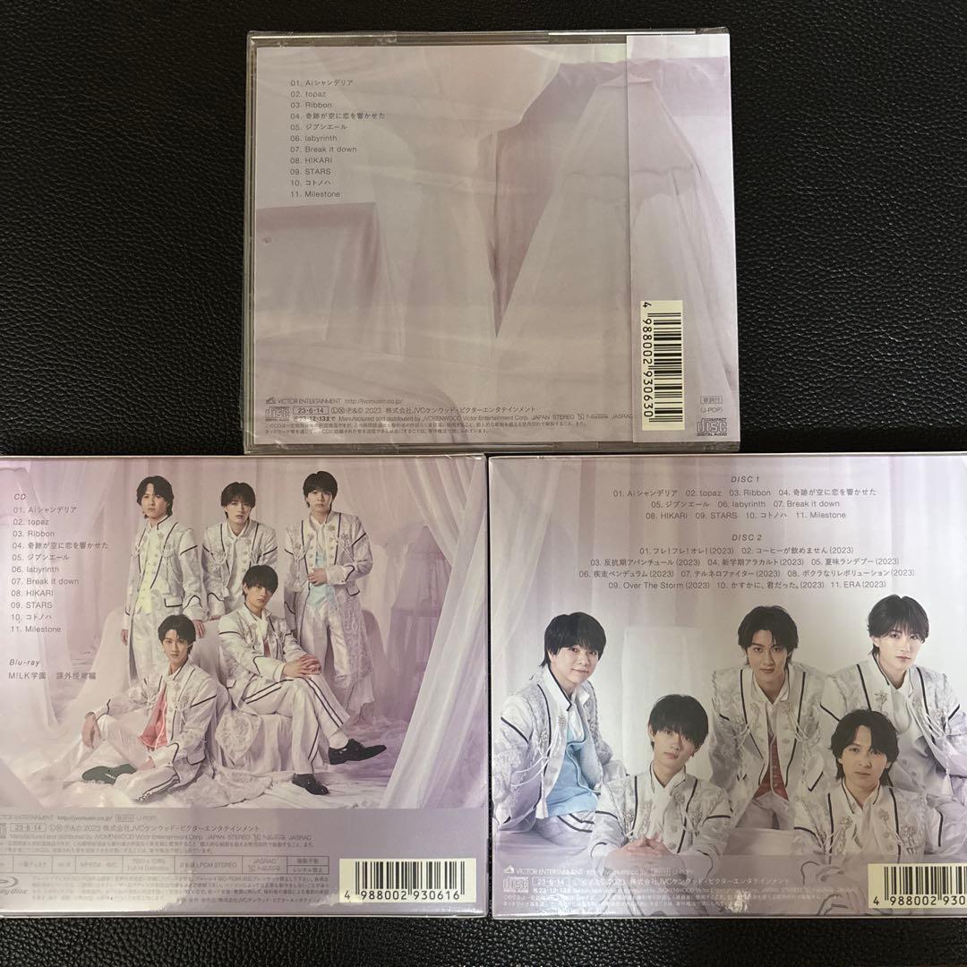 M!LK Jewel 初回限定AB 通常盤　3セット