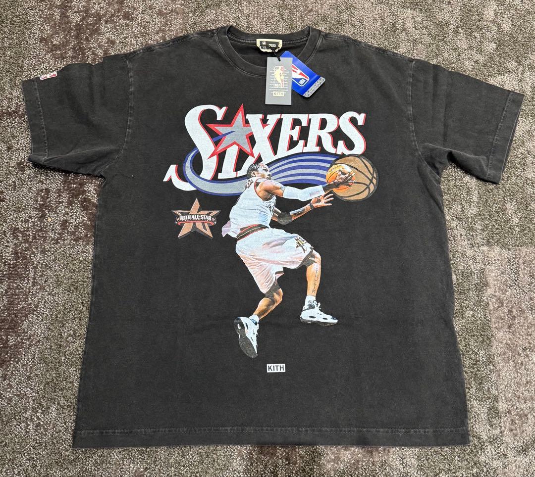 トップス Kith NBA 76ers Allen Iverson Vintage Tee