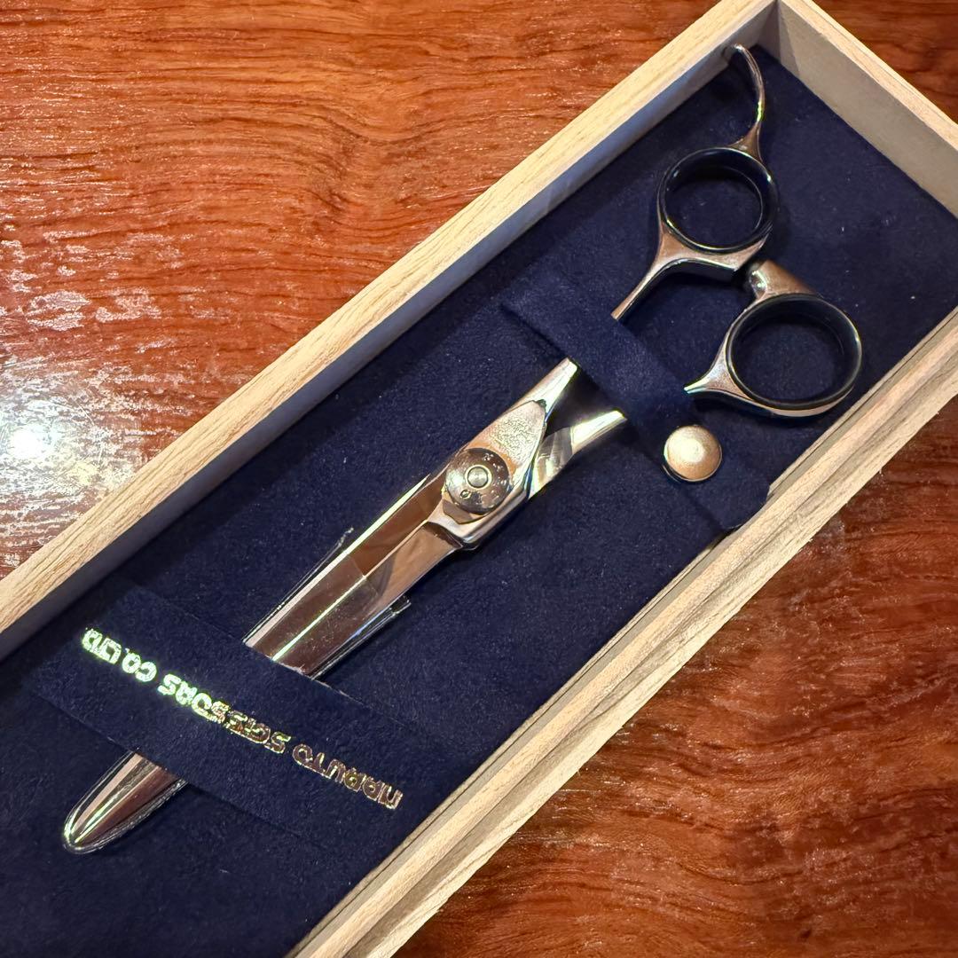 【美品】ナルトシザー マチックラインCL 6インチ 右利き用