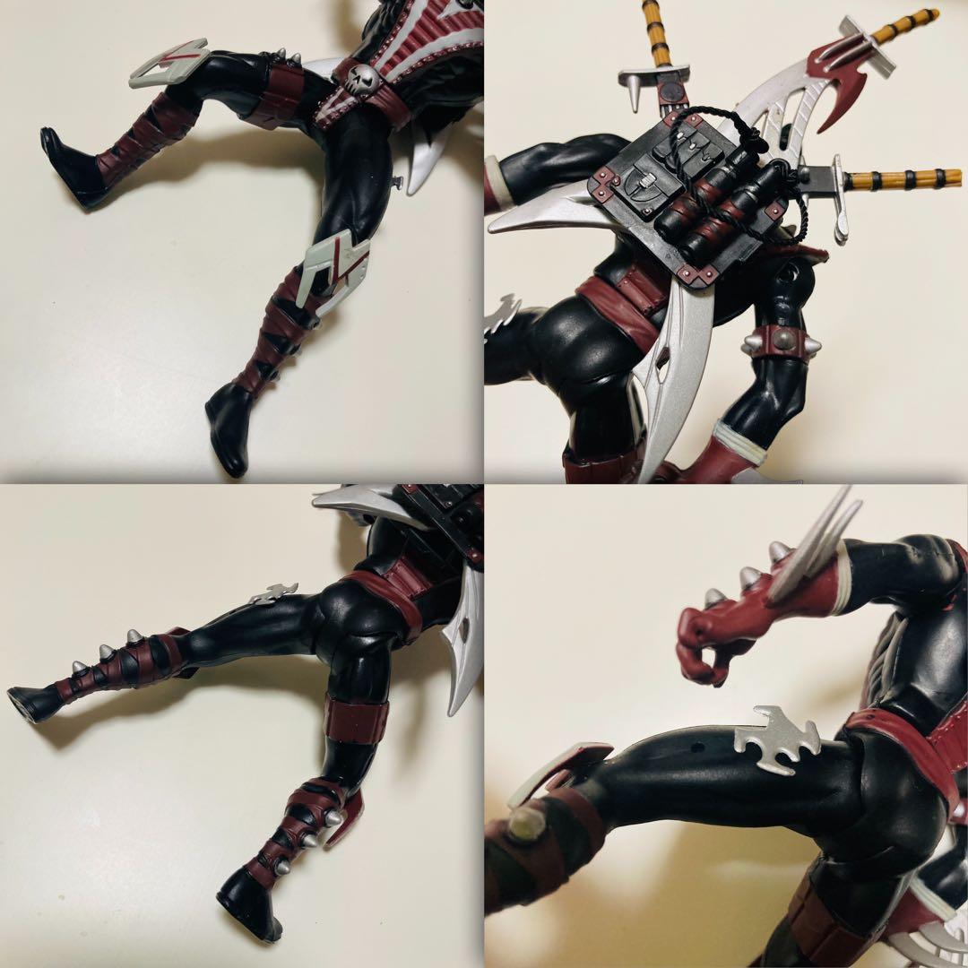 ジャンク✳️SPAWN『フィギュア 4個セット』 ニンジャ クラウン スポーン2種