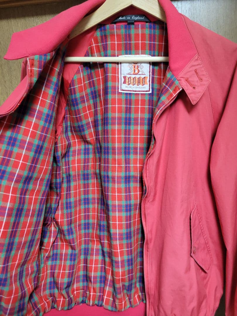 ​【英国製】BARACUTA バラクータ G9 ハリントンジャケット レッド