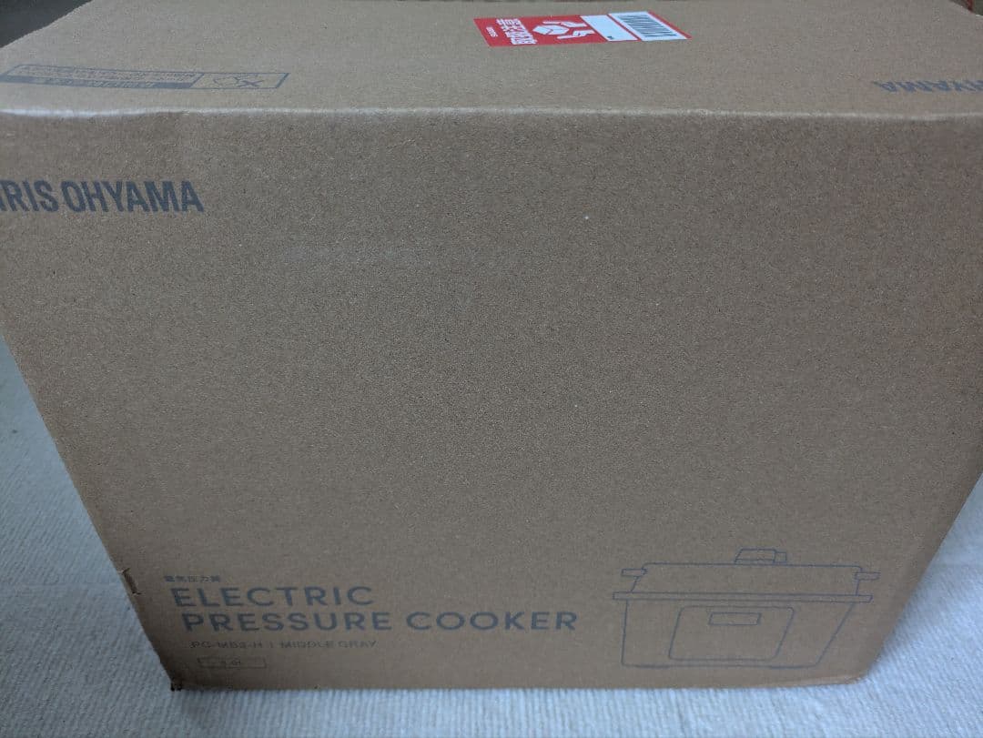 IRIS OHYAMA 電気圧力鍋 3.0L PC-MB3-H 未開封