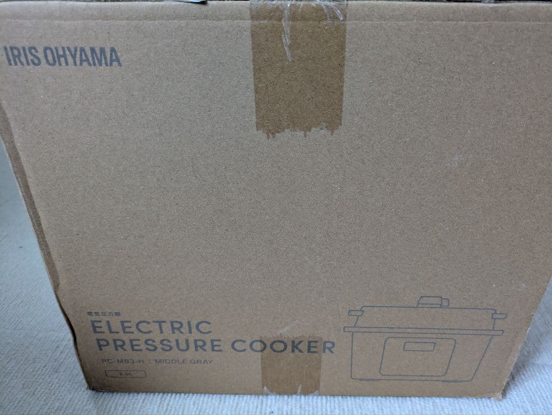 IRIS OHYAMA 電気圧力鍋 3.0L PC-MB3-H 未開封