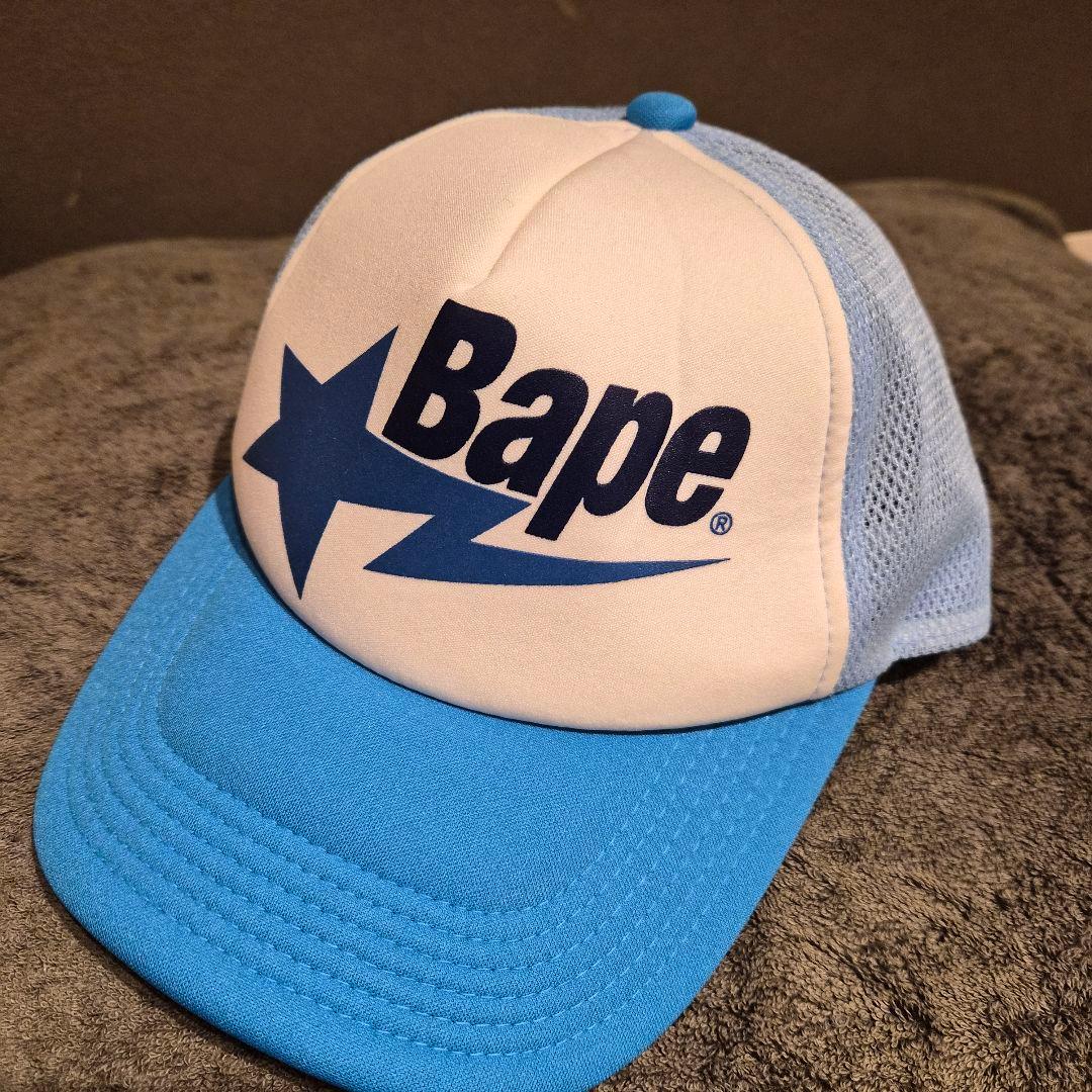 bape キャップ a bathing ape もんた着用bapesta