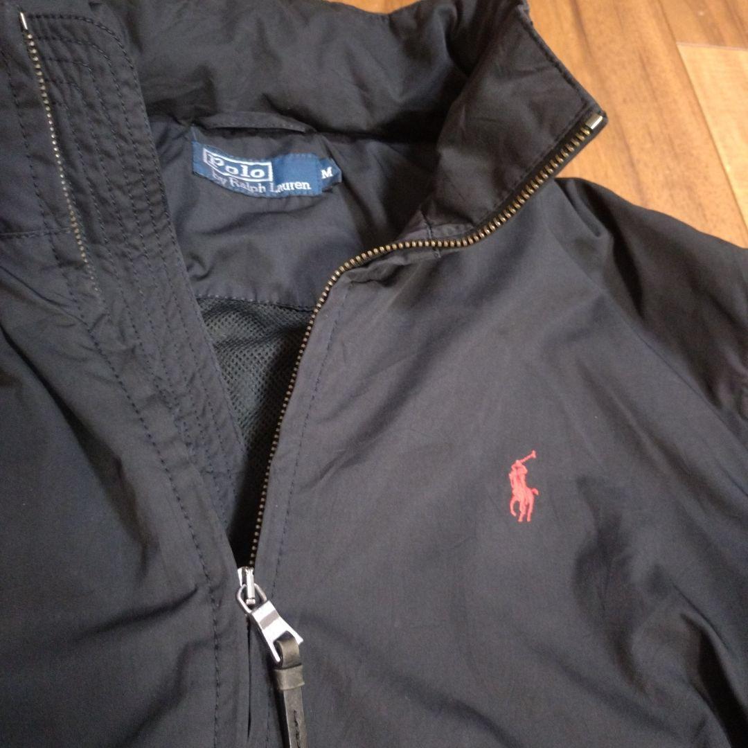 PoLo ポロ　ラルフローレン　黒 ジップアップジャケット M