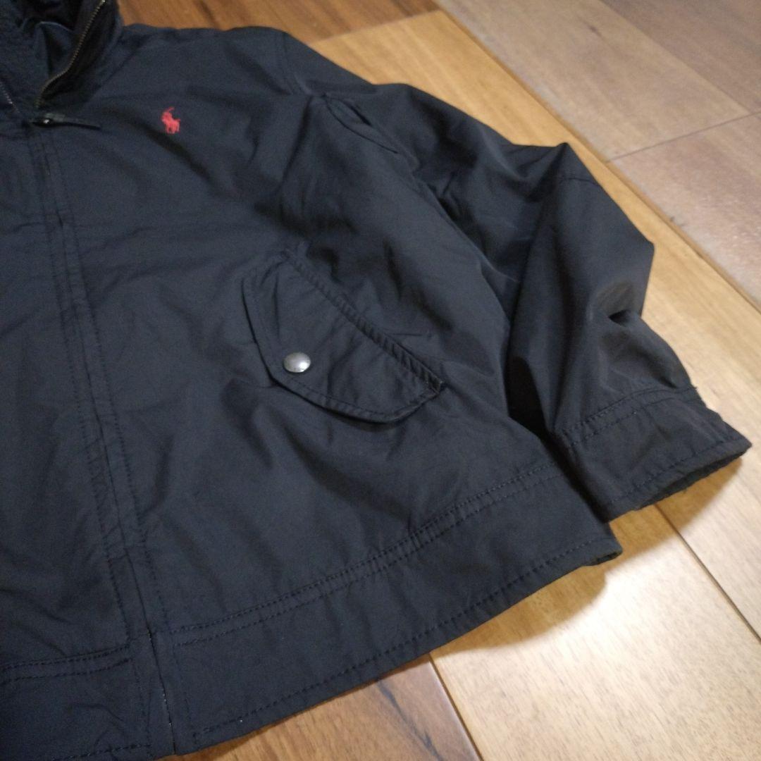 PoLo ポロ　ラルフローレン　黒 ジップアップジャケット M