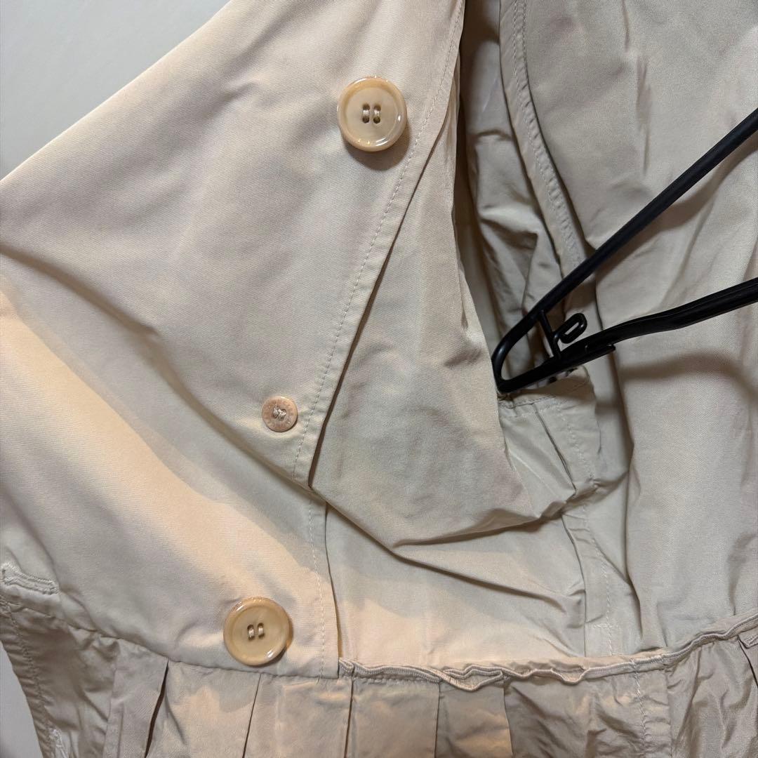 MONCLER モンクレール DURENNE トレンチコートプリーツ