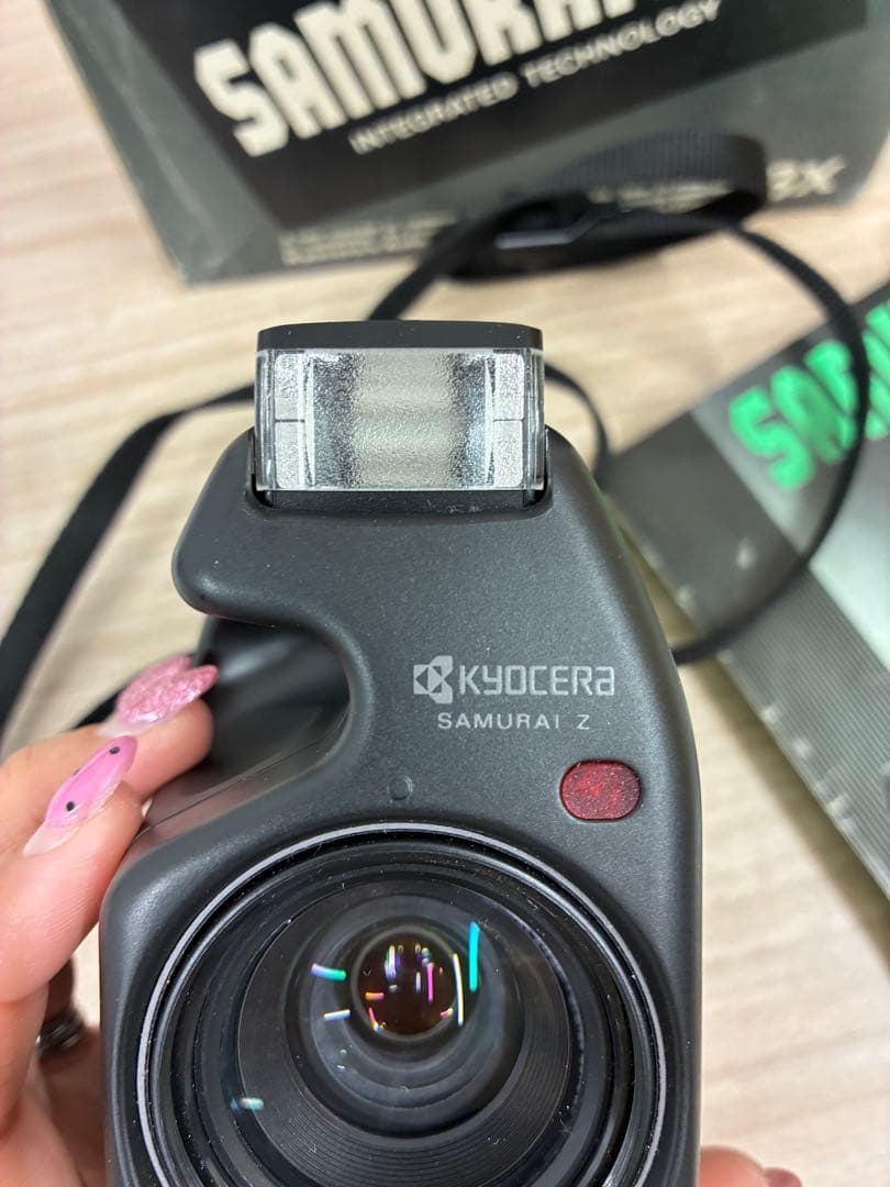 京セラ KYOCERA SAMURAI Z フィルムカメラ 可動中・動作未確認