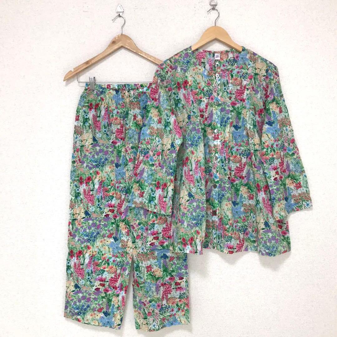 ルル姫　TUNIC　チュニック　鴨居羊子　タグ付き　花柄　パジャマ