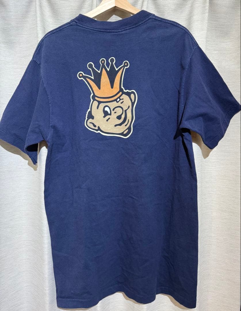 80s Stüssy ネイビー Tシャツ Lサイズ な