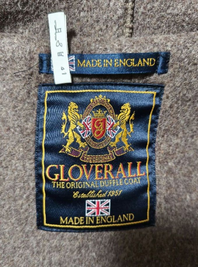 グローバーオール　ダッフルコート　GLOVERALL