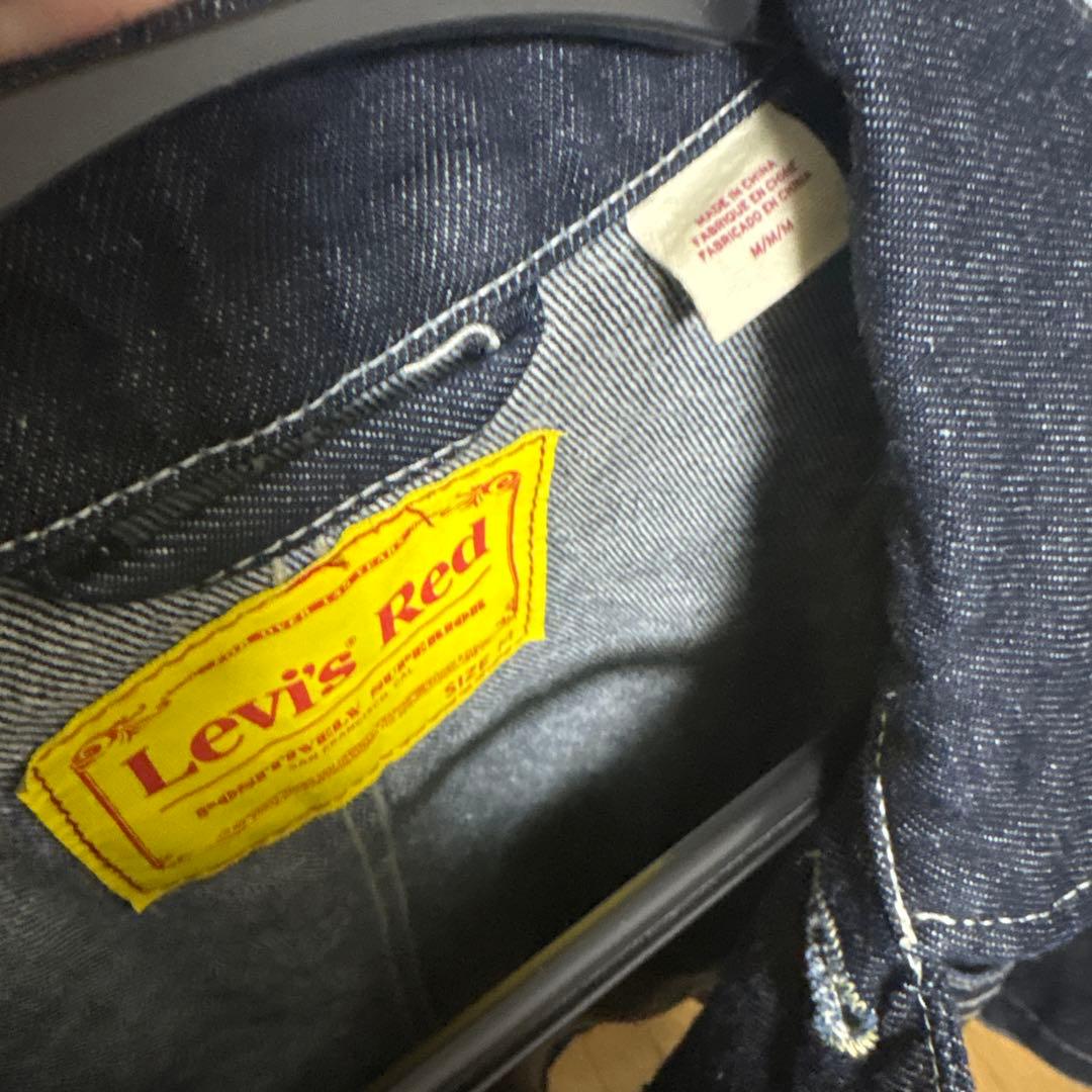 Levi's Red デニムカバーオール Mサイズ