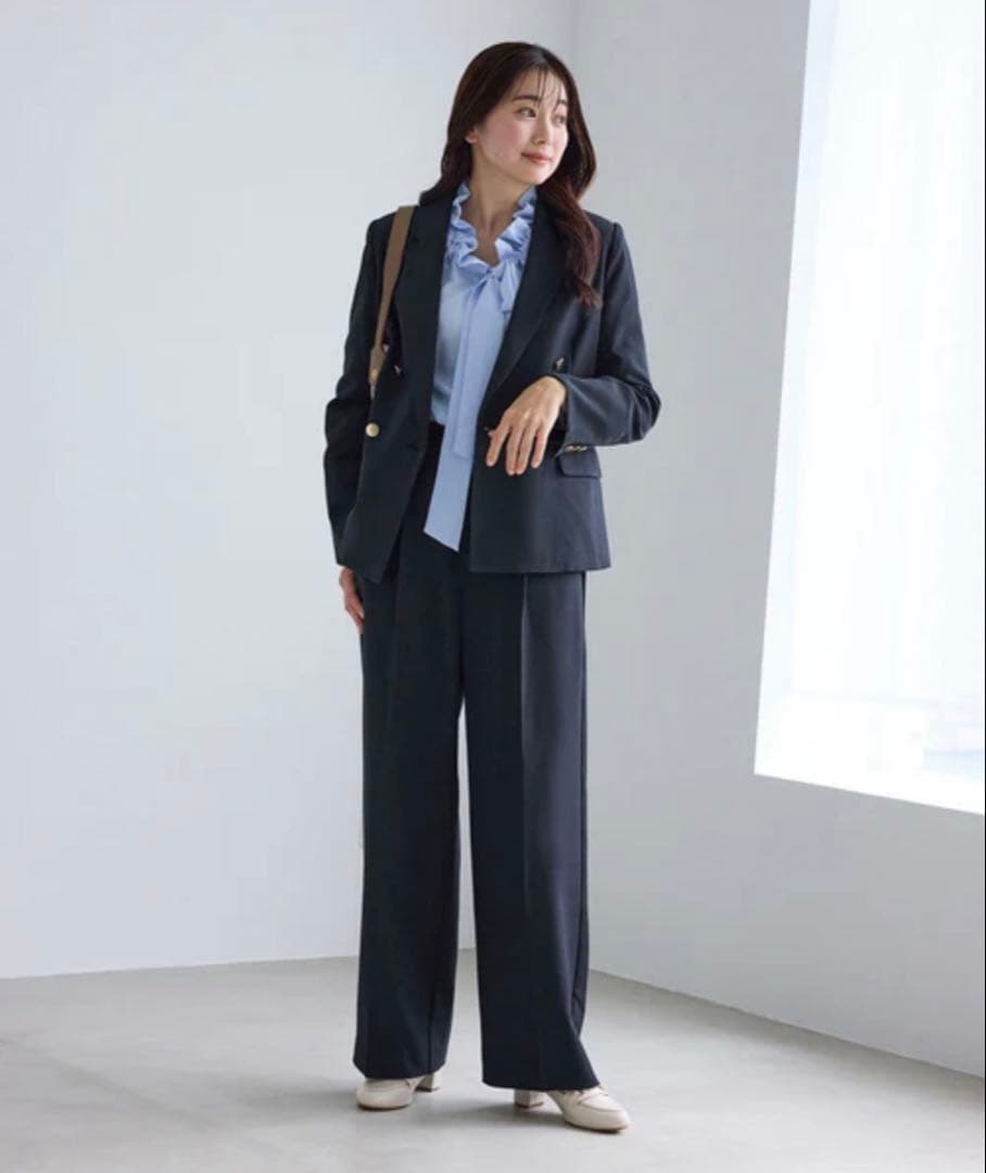 ロペピクニック　ロペ　26SS 金ボタンジャケット　セレモニー　Lサイズ