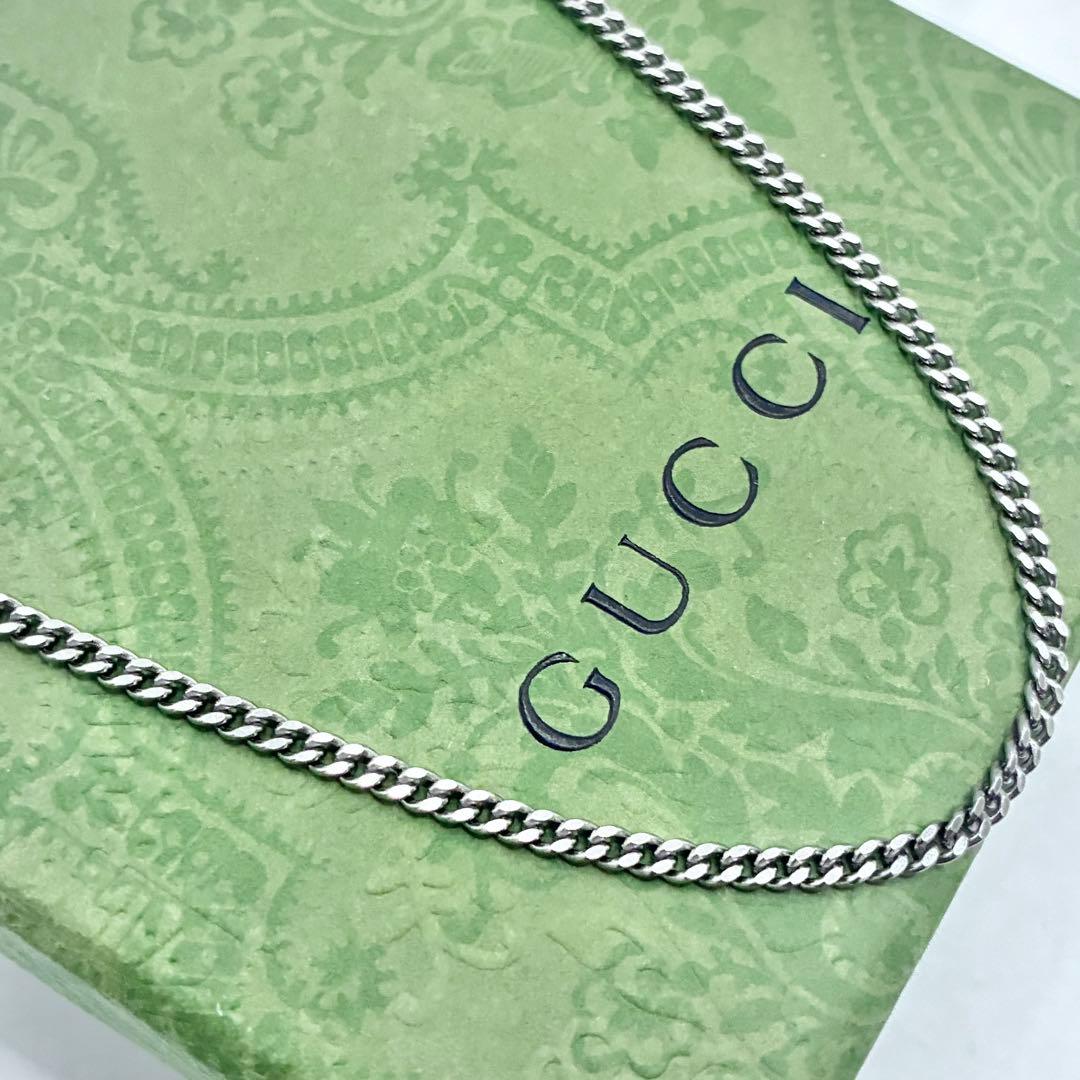 【美品】GUCCI　グッチ　喜平チェーン　ネックレス　55cm　長め