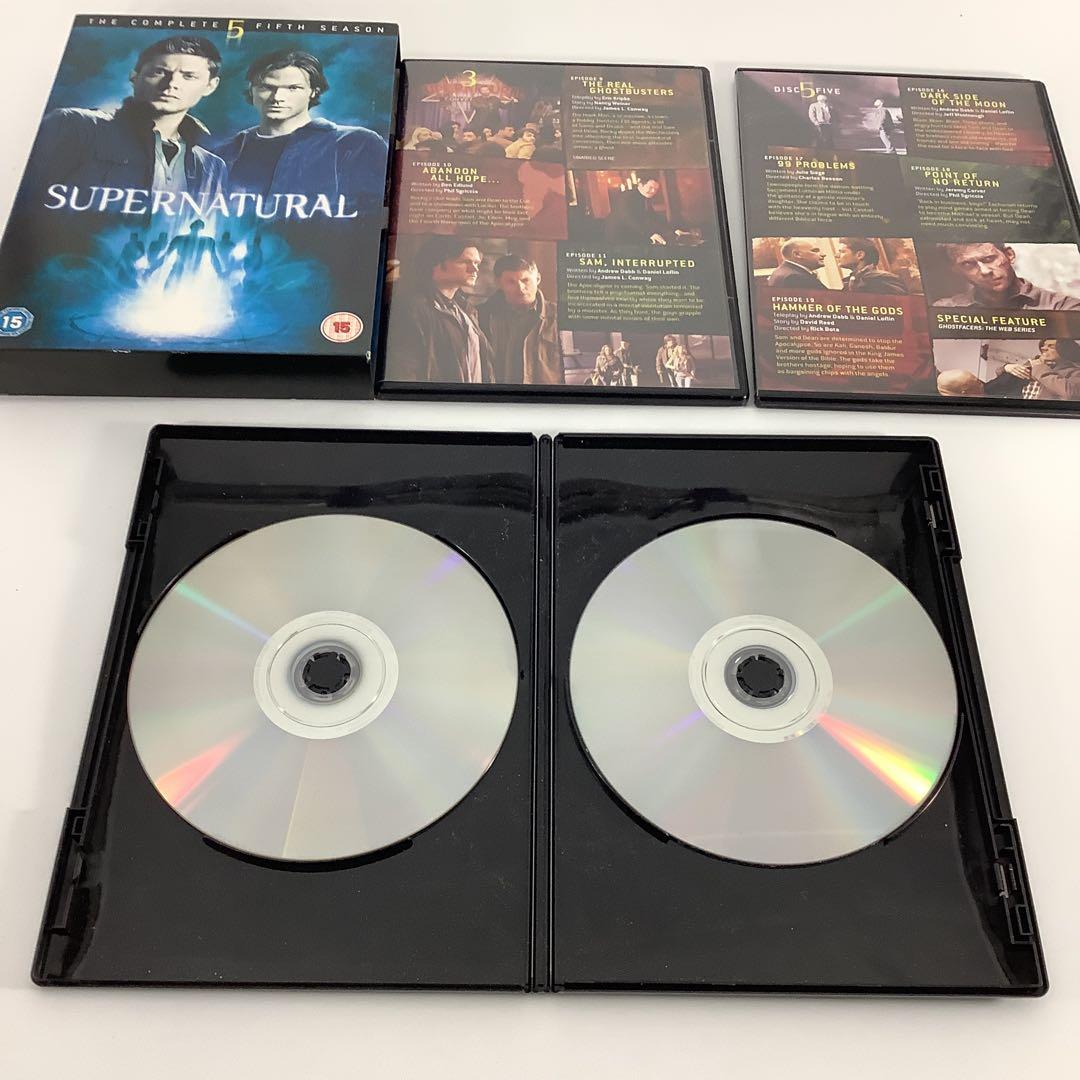 海外版DVD　スーパーナチュラル 第5シーズン　　　　　　　　　　3FDS