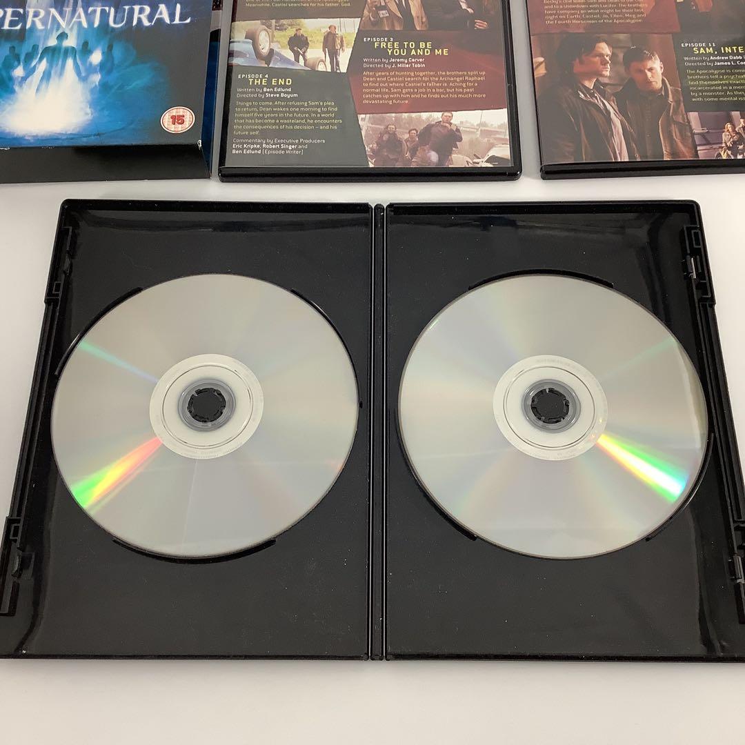 海外版DVD　スーパーナチュラル 第5シーズン　　　　　　　　　　3FDS