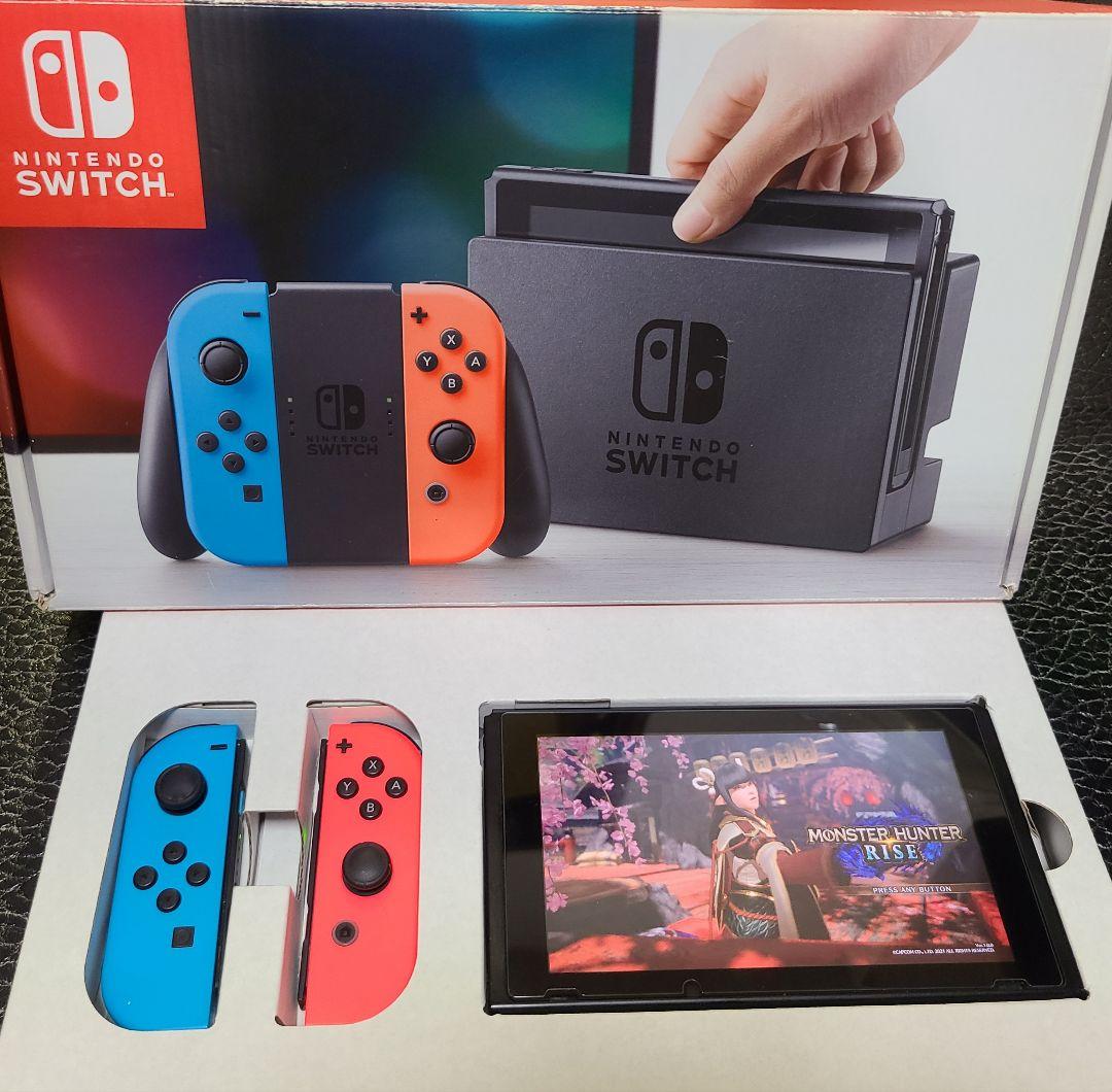 Nintendo Switch(初期型) ネオンブルーネオンレッド【完全動作品】