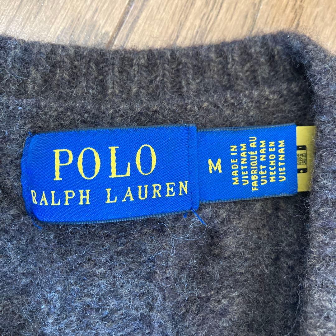 POLO Ralph Lauren ブラウンカーディガン