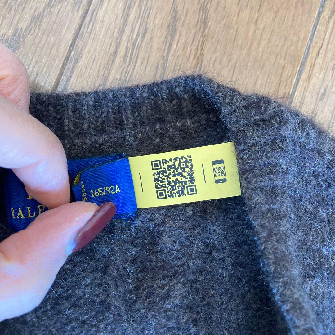 POLO Ralph Lauren ブラウンカーディガン
