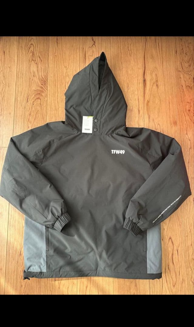 メンズウェア TFW49 VW HOODIE L BLACK