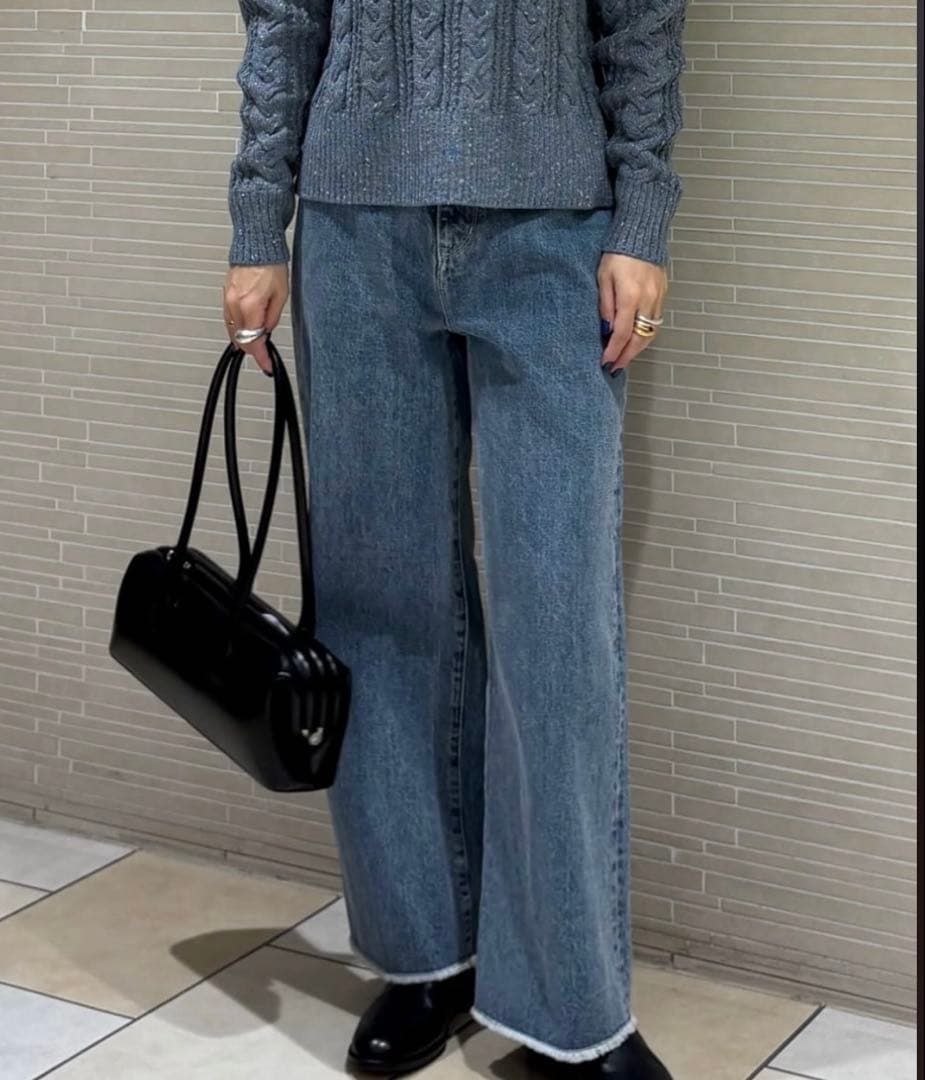 UNITED ARROWS✴︎カットオフ デニムパンツ✴︎34¥20900