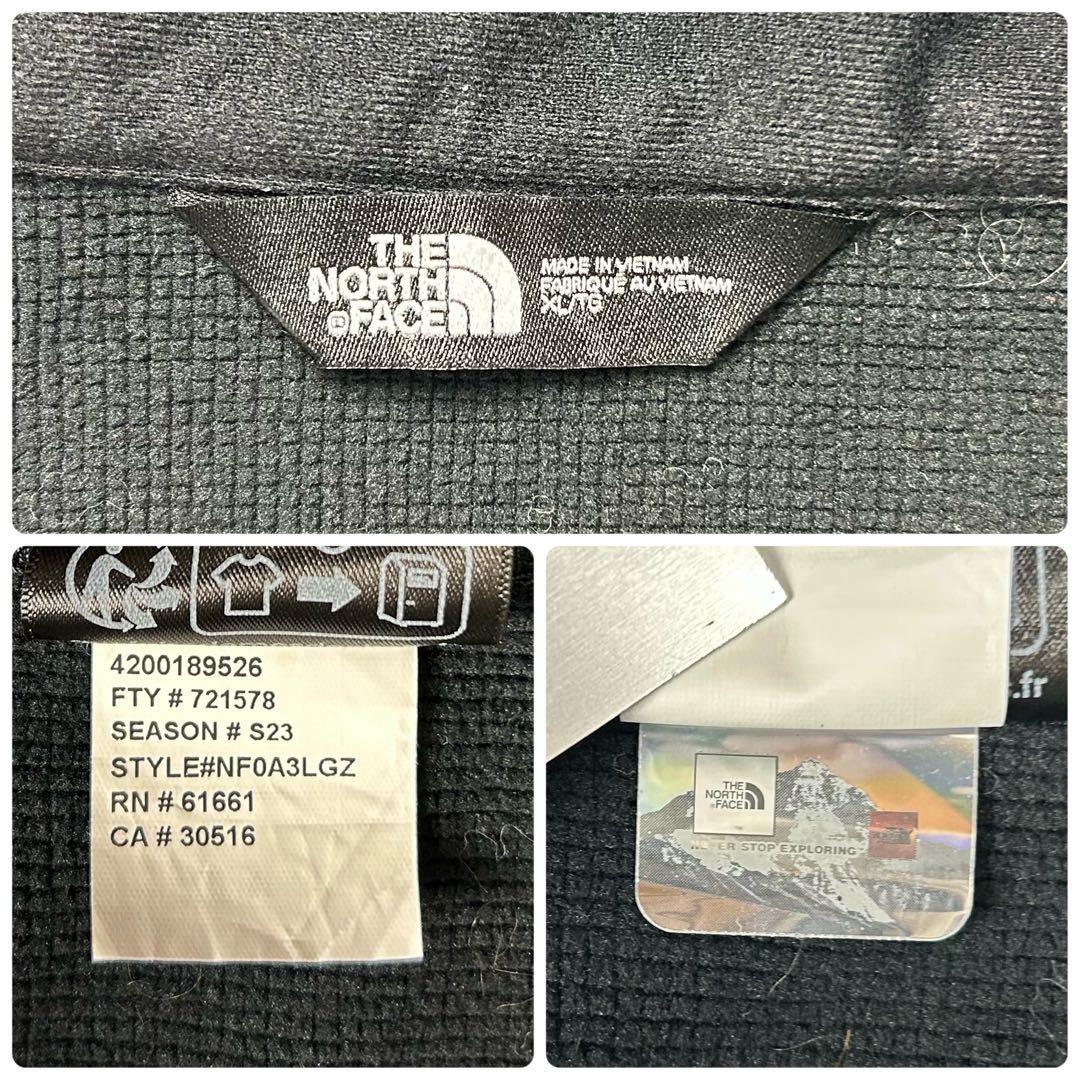 ノースフェイス 刺繍ロゴ 企業ロゴ ソフトシェルベスト メンズXL 6283