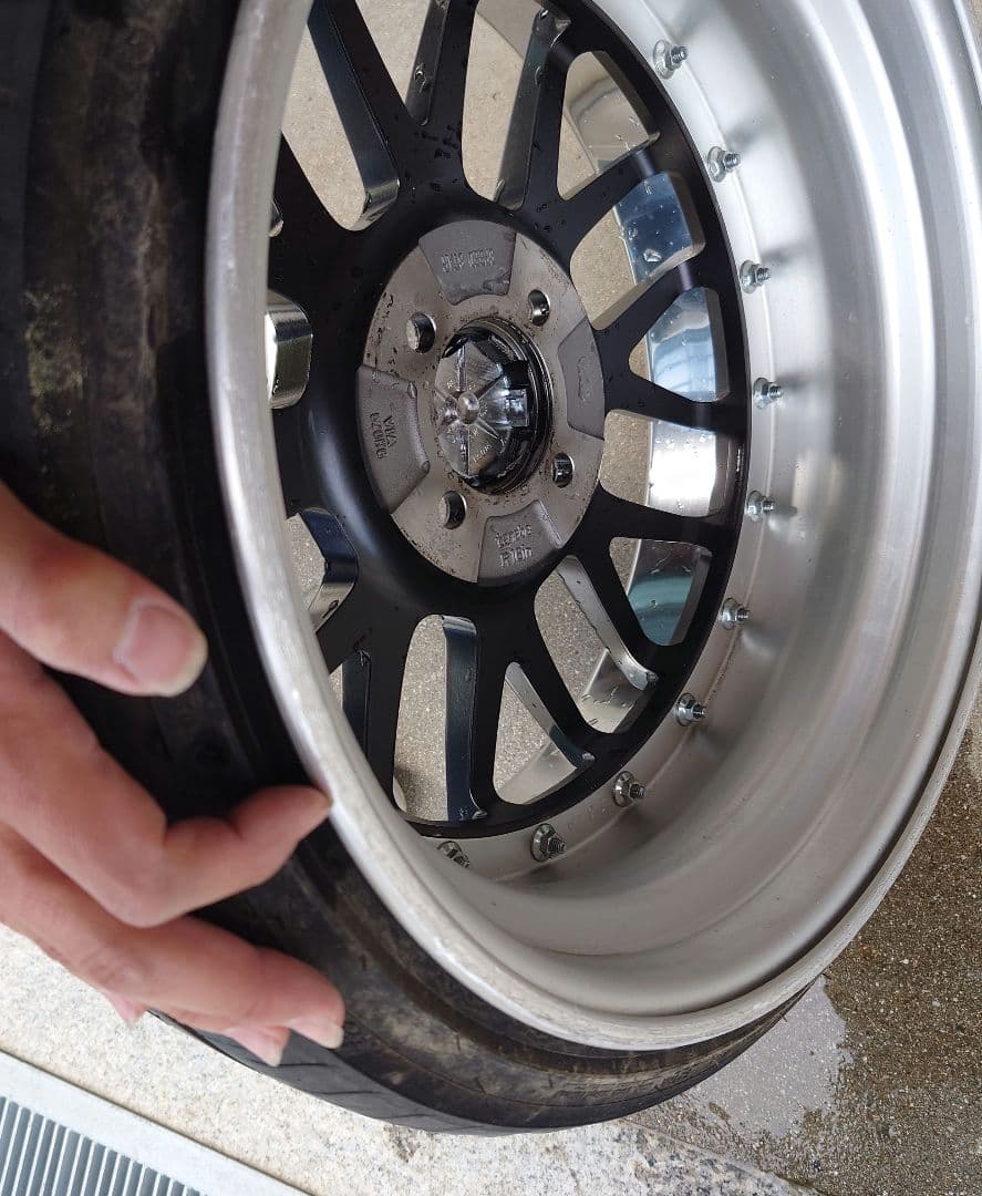 SSR MS-1R 16インチ　 4H 100 チタンシルバー