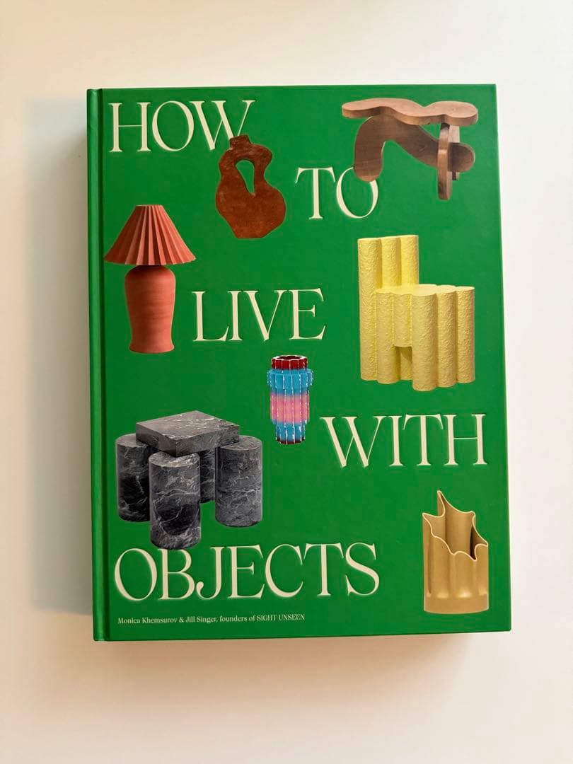 洋書インテリア本HOW TO LIVE WITH OBJECTS(H)