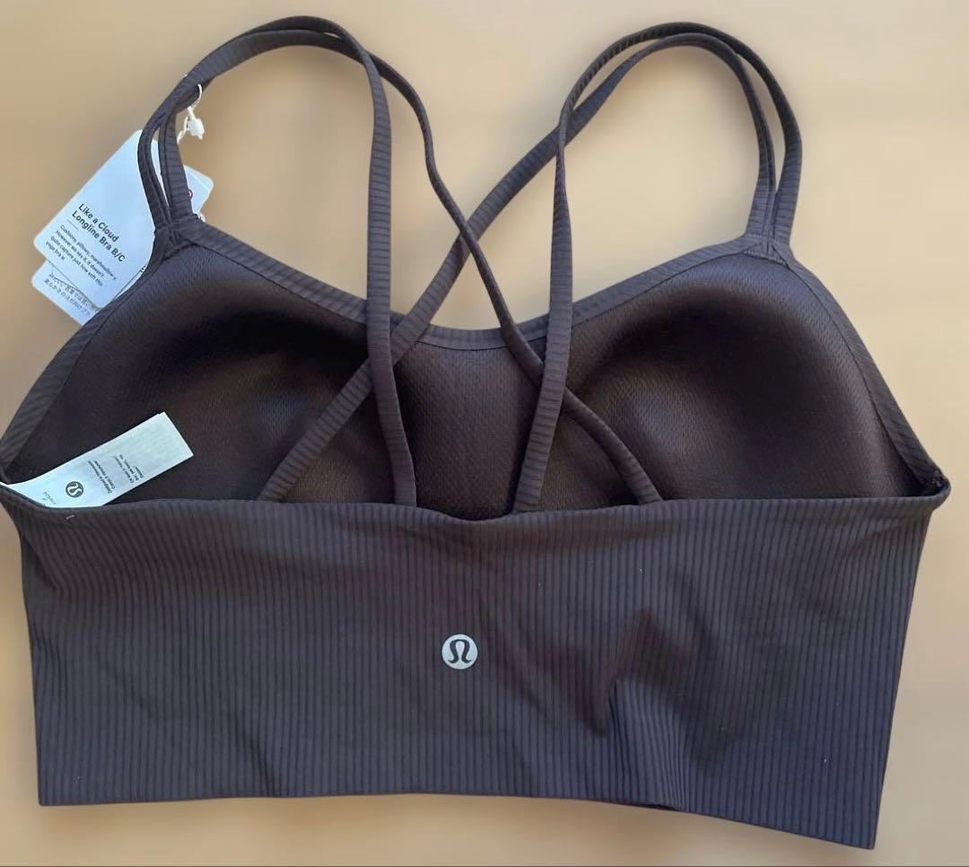 lululemon リブロングラインブラ ライトサポート8★新品