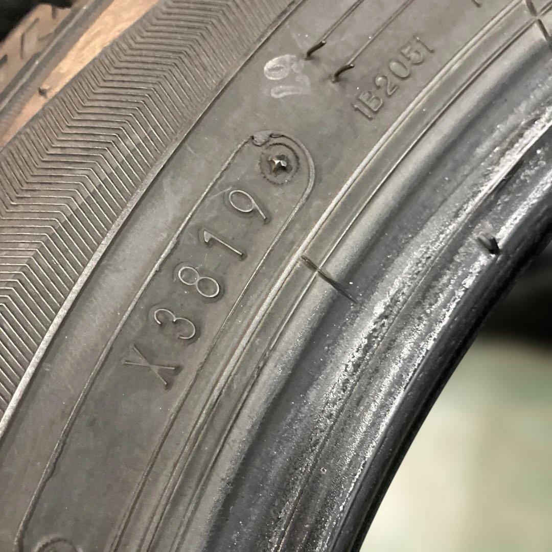 DL WM02 155/65R14 19年製 4本セットスタッドレスタイヤ軽四