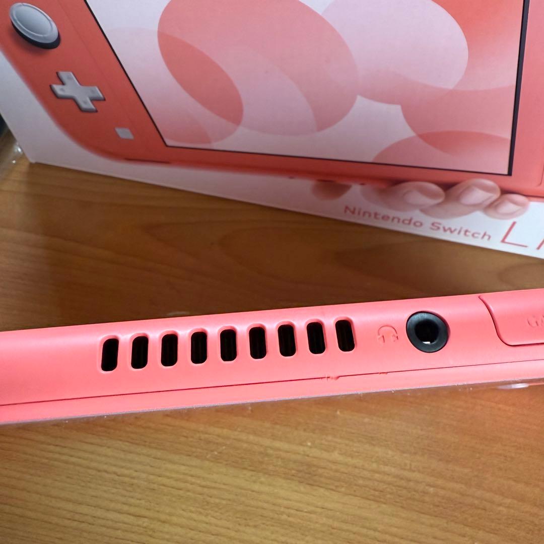 Switch Lite コーラル ジャンク品