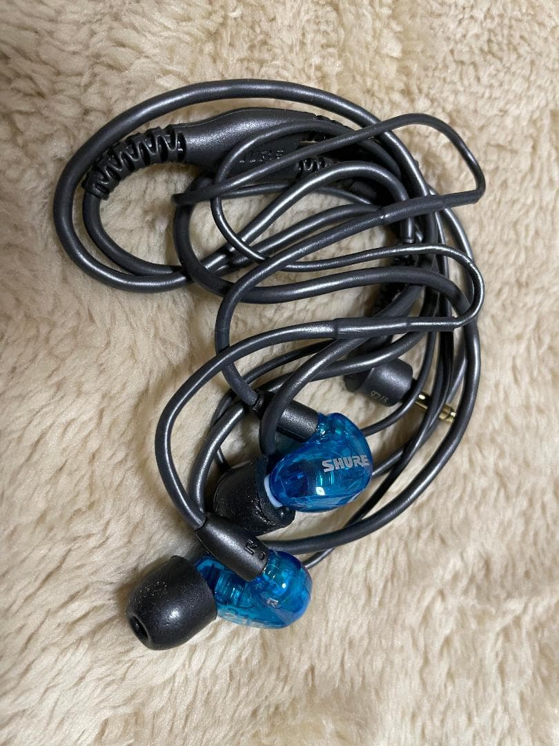 SHURE シュア イヤホン SE215 SPE-A ブルー