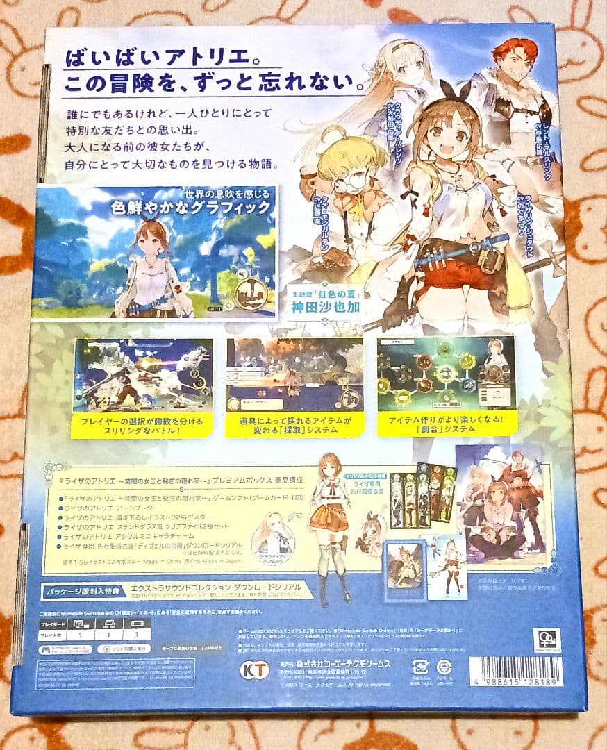 ライザのアトリエ　常闇の女王と秘密の隠れ家　Switch版
