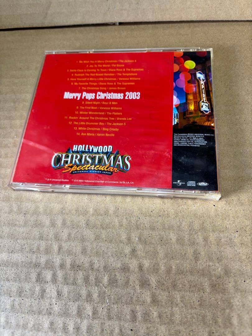 廃盤 ハリウッド・クリスマス・スペクタキュラー ユニバーサル・スタジオ・ジャパン